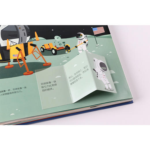 【3-6岁】了不起的航天员 杰拉尔丁·克拉辛斯基 著 中信出版社童书 玩酷科普 正版书籍 商品图5