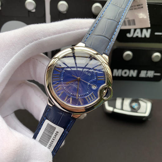 限时特价 卡地亚蓝气球系列 男款大号42mm 搭载定制全自动机械机芯 商品图2