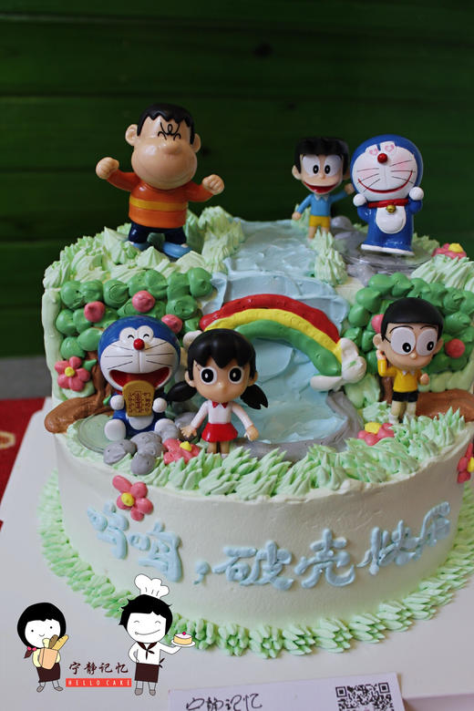 奶油蛋糕 下单前请仔细阅读商品详情 哆啦A梦如需增加或者修改文字 请下单备注 商品图0