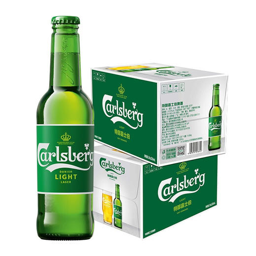 【整箱】嘉士伯 特醇啤酒275/330ml随机配送*24瓶 商品图0