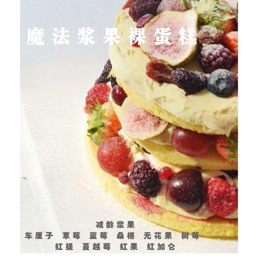 魔法浆果减龄裸蛋糕（含奶酪） 商品图1