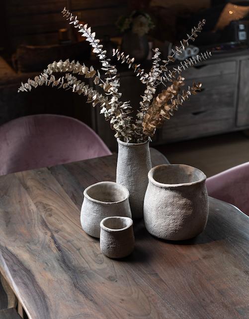 NS家居nsfurniture手工装饰花器NSDE-DM-JUGGRAY-L/VASE 商品图6