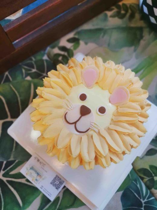 奶油蛋糕 下单前请仔细阅读商品详情 可爱 狮子如需增加或者修改文字 请下单备注 商品图1