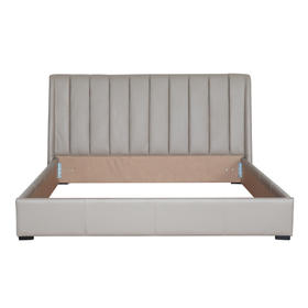 NS家居nsfurniture卧室经典真皮床NSBD-L7054