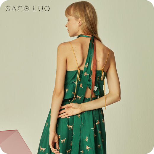 【积分兑换】不易皱长条窄丝巾SANGLUO桑罗桑蚕丝绸丝滑丝巾女 商品图3