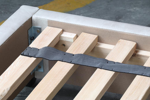 NS家居nsfurniture软包布艺/皮革拼接双人床NSBD-7059-180*200 商品图3