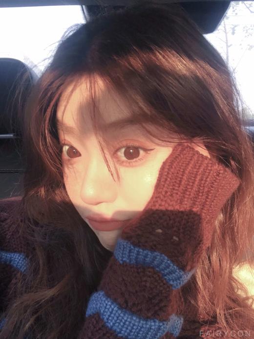 fairycon  焦糖泡芙 14.5mm大直径半 年抛  含硅水凝胶 商品图2