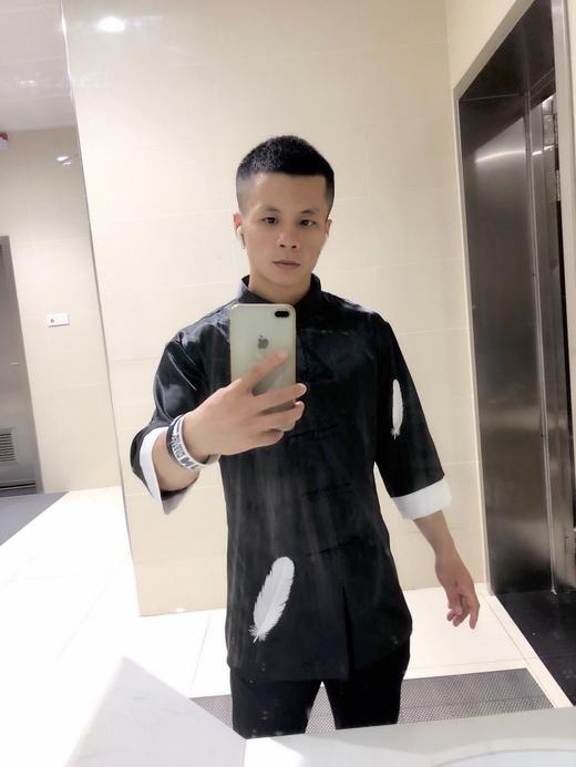 百万粉丝网红教练雷小翼同款翼羽唐装中国风时尚唐装训练装东方文化专供 商品图5