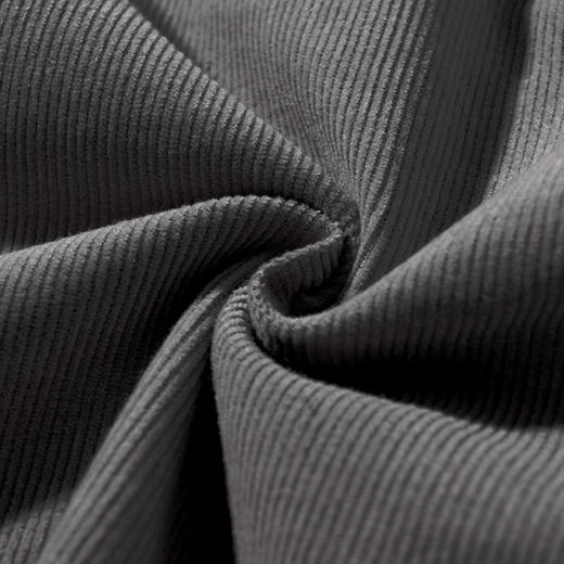 韩路休闲男装 2衬衫男上衣长袖灯芯绒纯色基本款翻领衬衣 商品图1