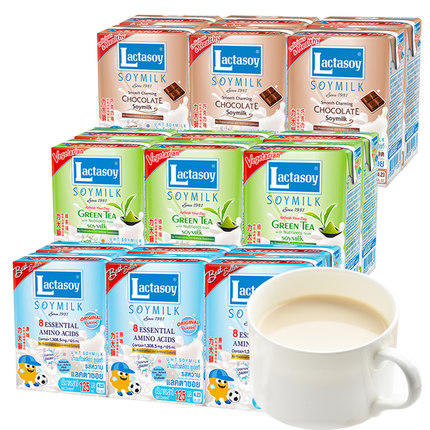 力大狮泰国豆浆125ml 泰国进口早餐饮料 商品图1