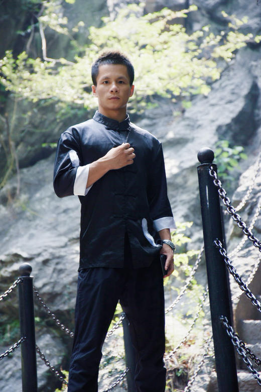 百万粉丝网红教练雷小翼同款翼羽唐装中国风时尚唐装训练装东方文化专供 商品图2