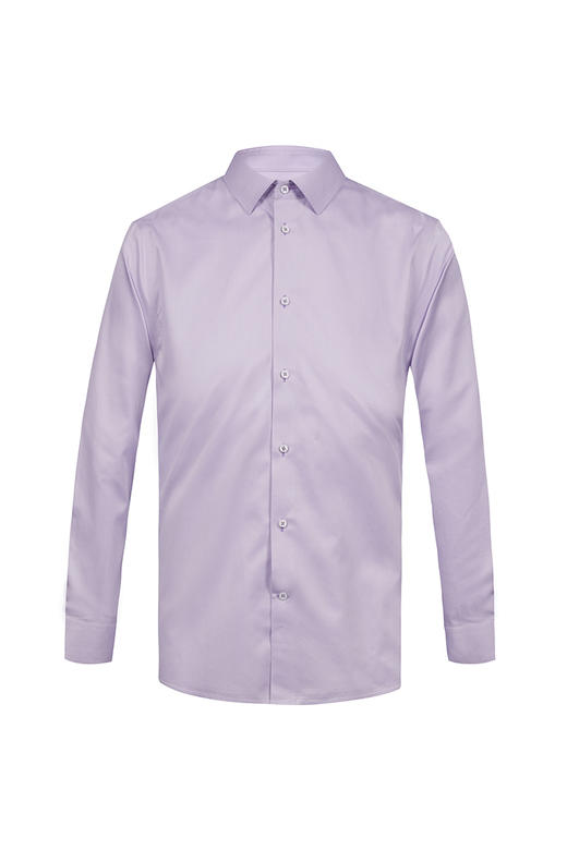 callisto丁香紫方领免烫衬衫SPSTL099PU 商品图0