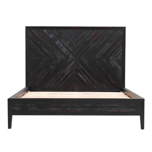 NS家居nsfurniture卧室 进口实木床NSBD-BH-RW01-CNKB 商品图1