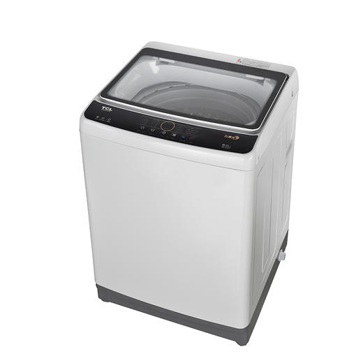 tcl洗衣机tclxqbm90307sp透明黑9公斤免污全自动波轮洗衣机可拆卸波轮