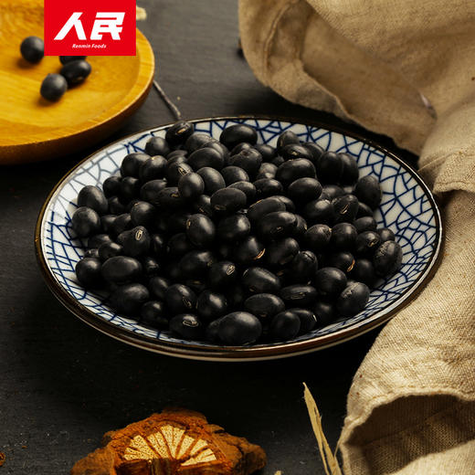 人民食品 东北有机黑豆黑大豆270g 商品图2