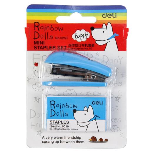 得力卡装配10#钉订书机套装卡通学生用 商品图4