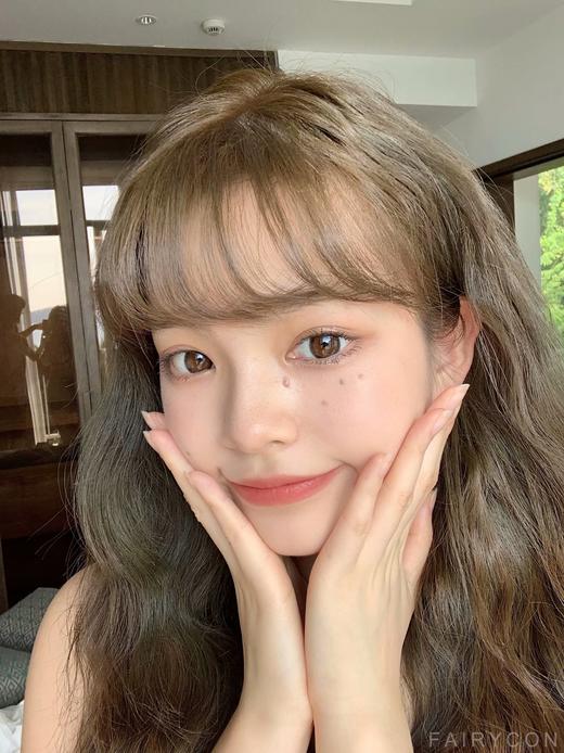 fairycon  焦糖泡芙 14.5mm大直径半 年抛  含硅水凝胶 商品图8