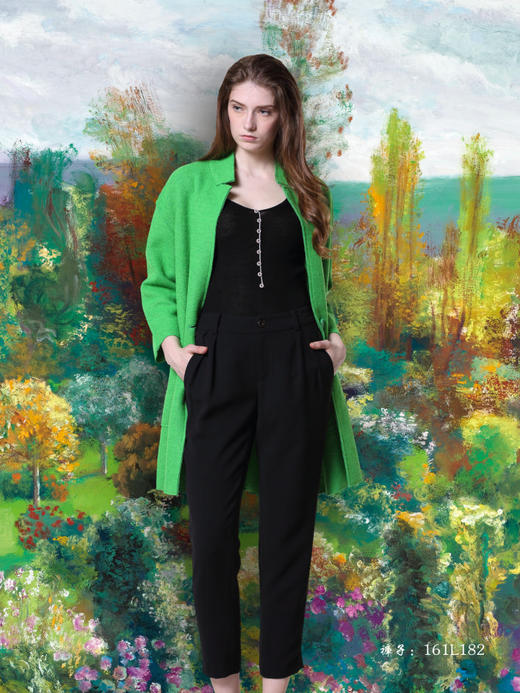 【伯妮斯茵】161L182--黑色裤子--《梵高的花园》 商品图1