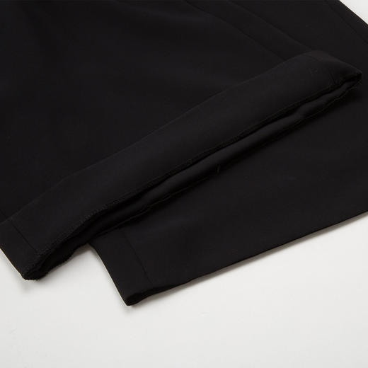 PE3A1斯尔丽夏季新品丝质排扣高腰宽松阔腿裤 商品图4