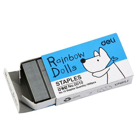 得力卡装配10#钉订书机套装卡通学生用 商品图3