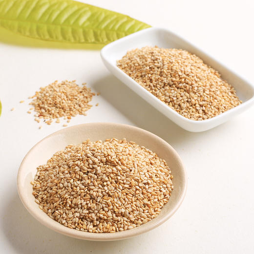 人民食品 有机生白芝麻210g  商品图2