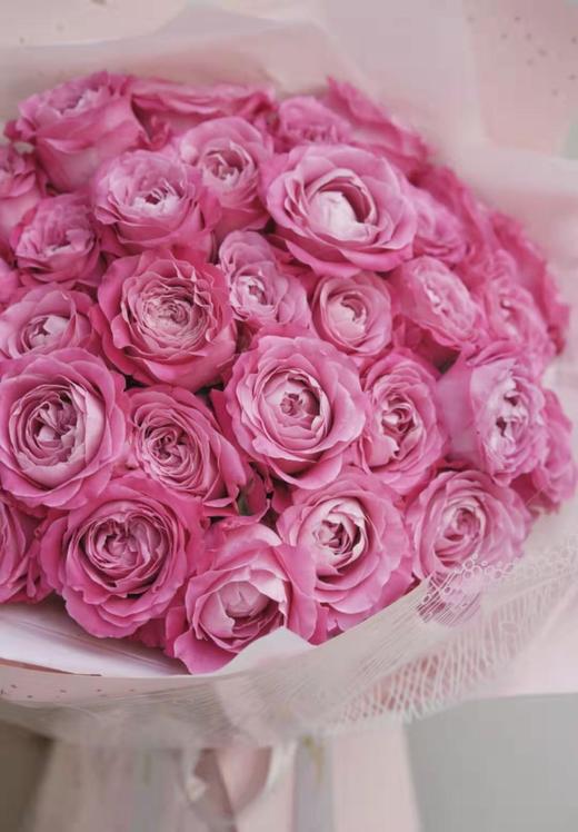 【4月10号发货 从花田到餐桌】18-20枝稀有a级玫瑰 1份网红仙女系配花