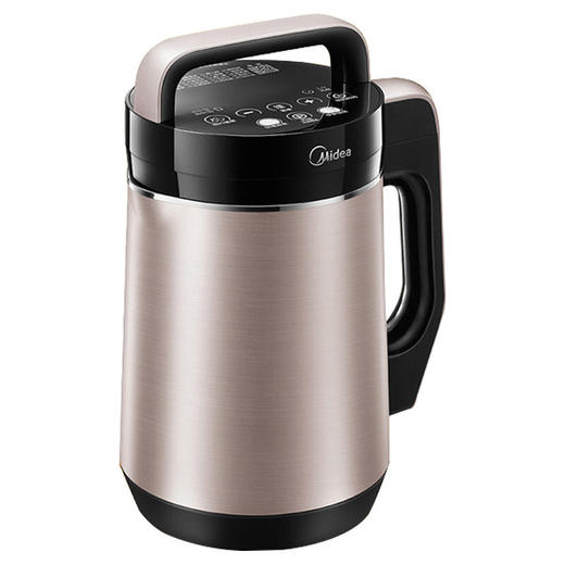 美的(506976) 豆浆机 HJ13K11 双预约定时保温仿生石磨米糊 果蔬 干豆 湿豆 果汁 不锈钢 支持自动清洗 商品图1