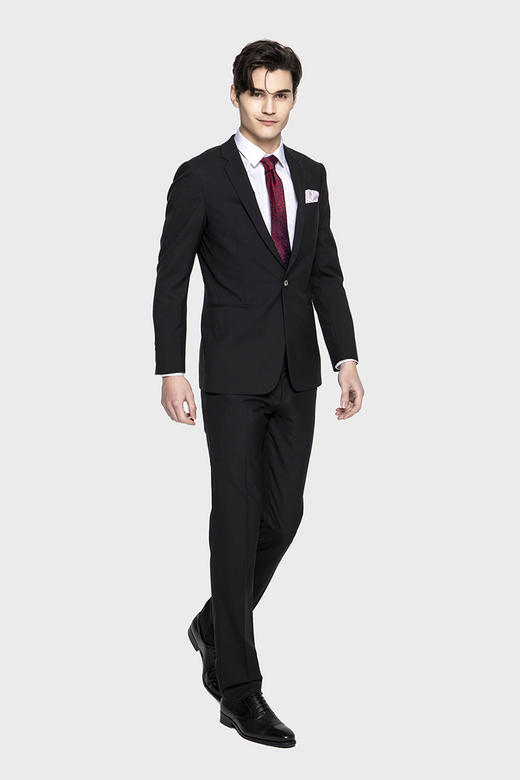 callisto黑色简约基本款西服上装 SPBWJ029BK 商品图1