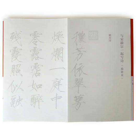 与宋徽宗一起写诗：《秾芳诗》《闰中秋月》等（写字课系列） 宋徽宗 著 中信出版社图书 正版书籍 商品图5