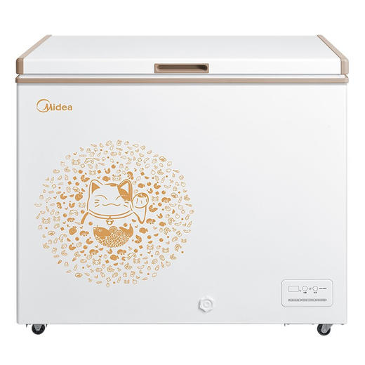 美的(Midea)冰柜商用223升冷柜家用速冻冷冻柜BCD-223KEM 商品图4