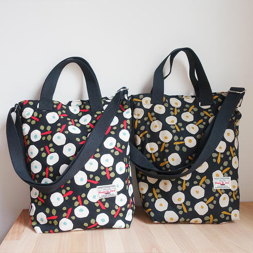 HUJI祤集VertiSling手提斜挎包插画小花朵 商品图3