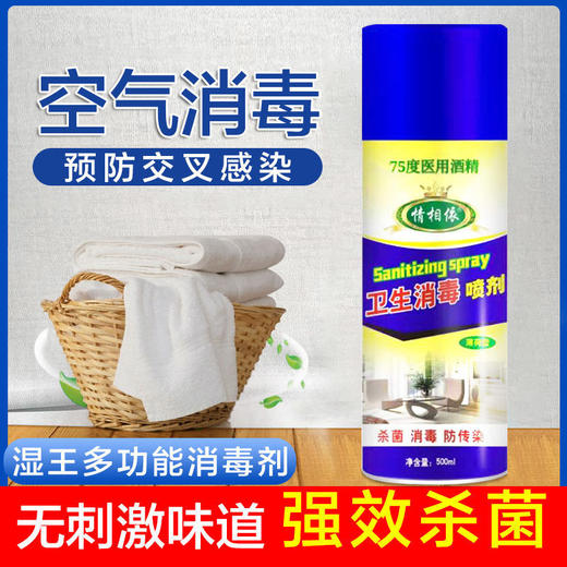 现货发售！75%酒精空气消毒液，消毒喷雾剂 商品图4