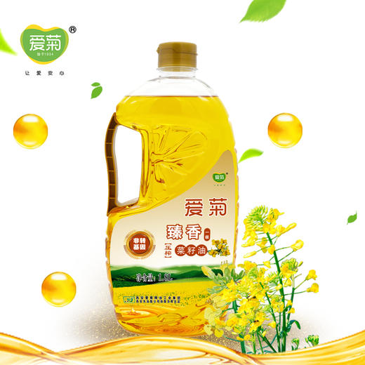 爱菊一级菜籽油1.8L 商品图0