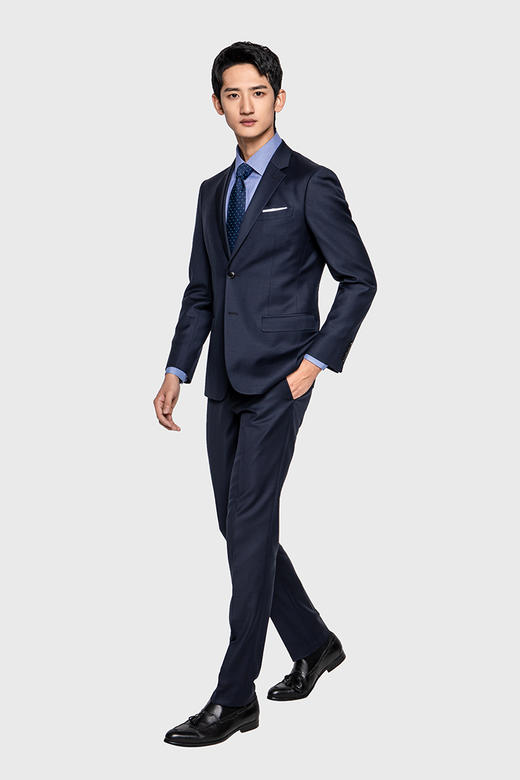 callisto羊毛混纺基本款西服上装APBWJ070NA 商品图4