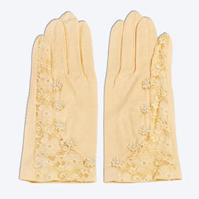 时尚蕾丝防晒UV手套 KSS1422007