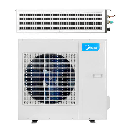 美的（midea）大3匹 家用中央空调 定频 一拖一 冷暖型 风管机 KFR-72T2W/D-TR 商品图0