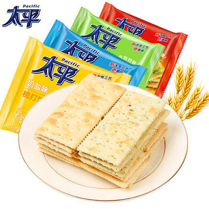 太平梳打饼干100g(多种口味） 商品图0
