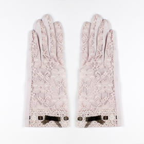 时尚蕾丝绣花UV手套 KSS1422007  上