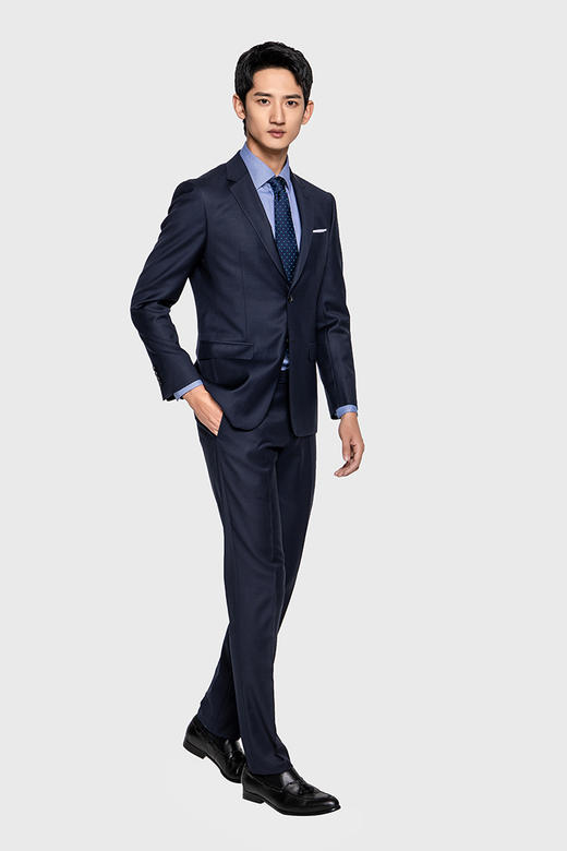 callisto羊毛混纺基本款西服上装APBWJ070NA 商品图3