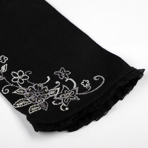 时尚绣花蕾丝边UV手套 KSS1422007 上 商品图11