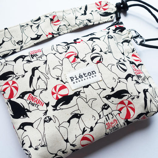 HUJI祤集pieton斜挎包插画企鹅企鹅 商品图3