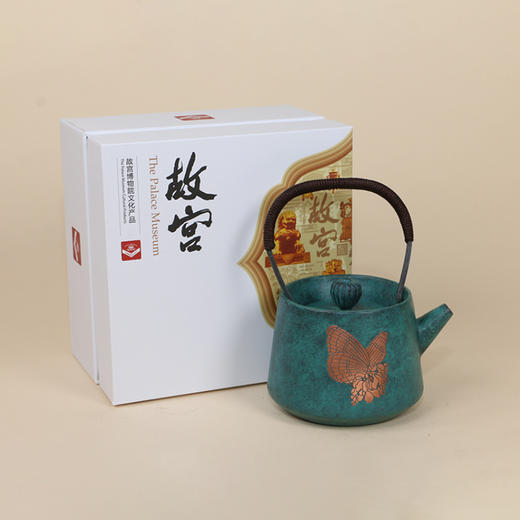 故宫博物院 万紫千红蝴蝶茶壶 商品图6
