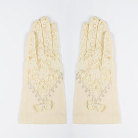 时尚蕾丝钩花UV手套 KSS1422007  上