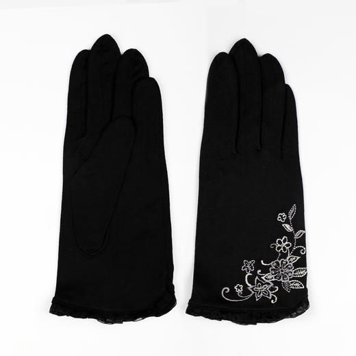 时尚绣花蕾丝边UV手套 KSS1422007 上 商品图9
