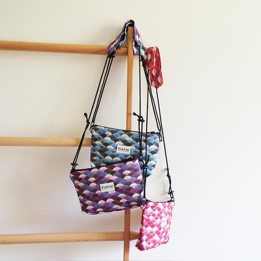 HUJI祤集pieton斜挎包风の花描金贝壳花扇 商品图3