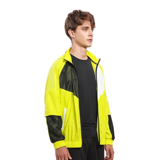 卡尔美 运动梭织外套春季插色夹克连帽套头上衣男 商品图1