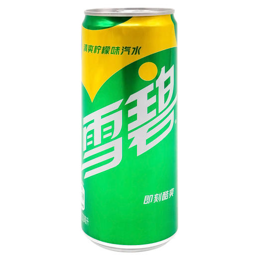雪碧清爽柠檬味汽水摩登罐330ml 商品图0