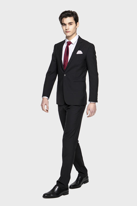 callisto黑色简约基本款西服上装 SPBWJ029BK 商品图2