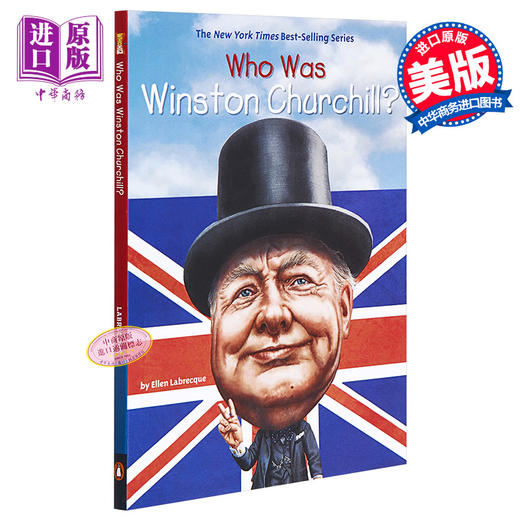 【中商原版】丘吉尔是谁 英文原版 Who Was Winston Churchill? 纽约时报畅销书 历史名人科普 6-12岁 商品图0