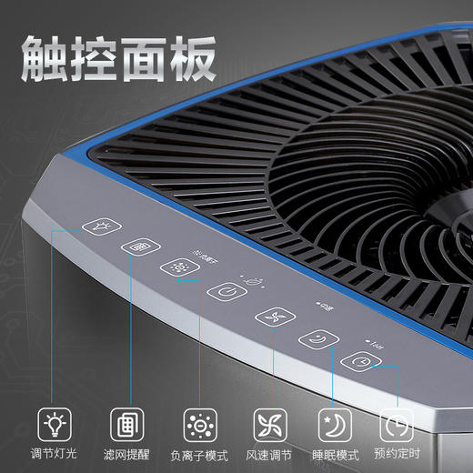 苏泊尔（SUPOR） 空气净化器 KJ620G-S30 家用智能 分解甲醛除尘除霾 去PM2.5 商品图3
